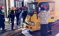 Tài xế xe tải say rượu, gây tai nạn liên hoàn ở TP Điện Biên Phủ