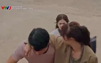 Đi về miền có nắng - Tập 8: Nổi cơn ghen, Vân xô ngã Dương trên bậc thang