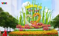 Tạo hình linh vật rắn cho Đường hoa Nguyễn Huệ