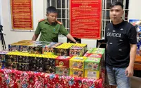 Phát hiện tài xế vận chuyển hơn 3 tạ pháo lậu
