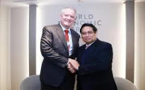 Thủ tướng Phạm Minh Chính tiếp Tổng Thư ký OECD tại Davos