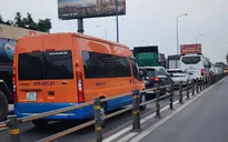 Liên tục xảy ra kẹt xe trên cao tốc TP Hồ Chí Minh - Long Thành - Dầu Giây - Phan Thiết