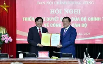 Ông Bùi Văn Nghiêm giữ chức Phó Trưởng Ban Nội chính Trung ương
