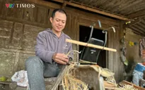 Làng nghề vót đũa cau Nàng Rưng vào vụ Tết