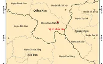 Động đất độ lớn 3,8 tại huyện Nam Trà My, tỉnh Quảng Nam