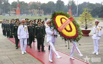 Quân ủy Trung ương, Bộ Quốc phòng vào Lăng viếng Chủ tịch Hồ Chí Minh