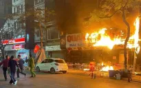 Một nhà hàng tại TP Hải Phòng xảy ra cháy vào đêm ngày mùng 1 Tết