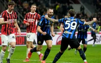 2 đội bóng thành Milan chia điểm trong trận derby