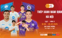 Trước trận đấu sớm vòng 13 V.League 2024/25: Hấp dẫn trận đấu khai Xuân