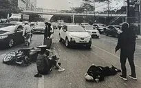 Tài xế vượt đèn đỏ cứu người bị tai nạn được gỡ lệnh phạt nguội