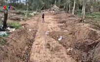 Hà Nội: Tuyến đê bao bảo vệ cho hơn 400 hộ dân ở Đông Anh bị hư hỏng, sạt trượt