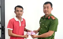 Nhặt được tài sản, đến Công an xã trình báo để tìm người đánh rơi