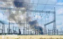 Điều 3 xe chữa cháy dập tắt đám cháy Trạm biến áp 500kV Long Thành