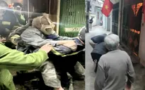 Cháy nhà 5 tầng ở Hà Nội, cụ ông 78 tuổi được cứu kịp thời