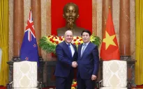 Chủ tịch nước Lương Cường tiếp Thủ tướng New Zealand