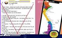 Công an TP Hồ Chí Minh: Thông tin "sáp nhập 63 tỉnh thành 31 tỉnh" là sai sự thật