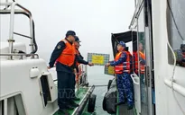 Cảnh sát biển hai nước Việt Nam - Trung Quốc tuần tra chung trên vùng biển phía Bắc Vịnh Bắc Bộ