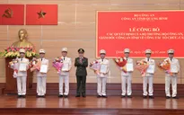 Công an tỉnh Quảng Bình kiện toàn tổ chức và công tác cán bộ