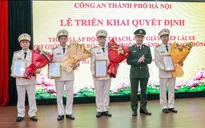 Công an TP Hà Nội thành lập Đội Sát hạch, cấp Giấy phép lái xe cơ giới đường bộ
