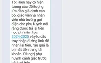 Giả mạo giáo viên lừa hoàn tiền học phí