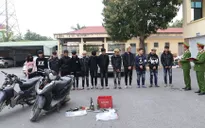 Nhóm thanh, thiếu niên đánh nhau vì mâu thuẫn bị công an bắt giữ