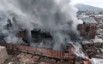 Cháy lớn tại trung tâm lịch sử ở thủ đô Lima của Peru