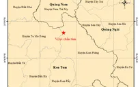 Động đất độ lớn 3.7 tại huyện Kon Plông, tỉnh Kon Tum