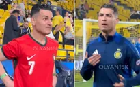 Ronaldo gây bão MXH: " bạn không giống tôi, bạn xấu quá!"