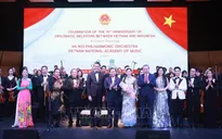 Tổng Bí thư Tô Lâm và Phu nhân dự Lễ hòa nhạc Kỷ niệm 70 năm quan hệ ngoại giao Việt Nam - Indonesia