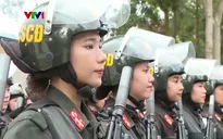 Hàng nghìn chiến sĩ cảnh sát nỗ lực luyện tập diễu binh, diễu hành