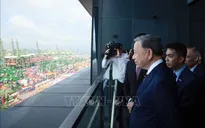 Tổng Bí thư Tô Lâm thăm cảng biển Pasir Panjang