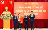 Nghệ An có tân Phó Bí thư Tỉnh uỷ