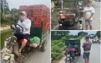 CSGT Hà Nội siết chặt quản lý, vận động người dân từ bỏ xe ba bánh tự chế