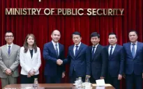Bộ trưởng Bộ Công an Lương Tam Quang tiếp lãnh đạo Tập đoàn FedEx của Hoa Kỳ