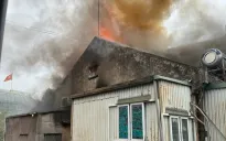 Cháy khu tập thể ở Hoàn Kiếm, Hà Nội