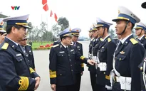 Tư Lệnh Hải quân thăm, động viên khối Hải quân tham gia diễu binh, diễu hành