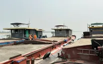 Tạm giữ 3 tàu vận chuyển gần 1.000m3 cát không rõ nguồn gốc