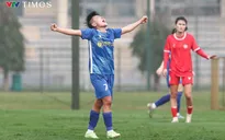 Bích Thùy lập hattrick trong ngày khai mạc giải bóng đá Nữ Cúp Quốc gia 2025