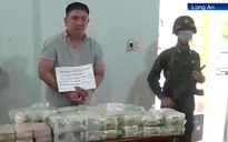 Bắt 26kg ma túy ngụy trang túi đựng trà và 12 bánh heroin