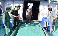 Phát hiện tàu cá vận chuyển khoảng 10.000 lít dầu không rõ nguồn gốc