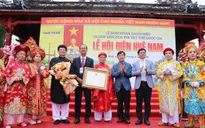 Lễ hội Điện Huệ Nam chính thức trở thành Di sản Văn hóa Phi vật thể Quốc gia