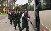 80 quân nhân Việt Nam lên đường tham gia khắc phục hậu quả động đất tại Myanmar