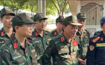 Lực lượng cứu hộ cứu nạn Việt Nam trinh sát hiện trường động đất tại Myanmar