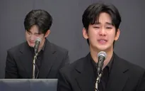 Cư dân mạng "dậy sóng" sau buổi họp báo của Kim Soo Hyun