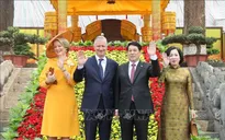 Chủ tịch nước Lương Cường và Nhà Vua Bỉ Philippe tham quan Hoàng thành Thăng Long