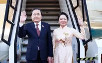 Chủ tịch Quốc hội Trần Thanh Mẫn và Phu nhân lên đường dự Đại hội đồng IPU-150