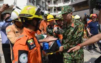 Nóng: Lực lượng cứu hộ Việt Nam ở Myanmar tham gia giải cứu 1 nạn nhân động đất còn sống
