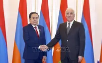 Chủ tịch Quốc hội Trần Thanh Mẫn hội kiến Tổng thống Armenia Vahagn Khachaturyan