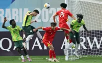 VCK U17 châu Á 2025, bảng B: U17 Việt Nam hoà U17 Australia