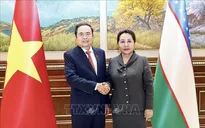 Chủ tịch Quốc hội Trần Thanh Mẫn hội đàm với Chủ tịch Thượng viện Uzbekistan Tanzila Narbaeva